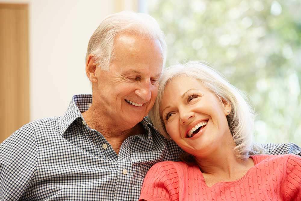 couple having a good moment